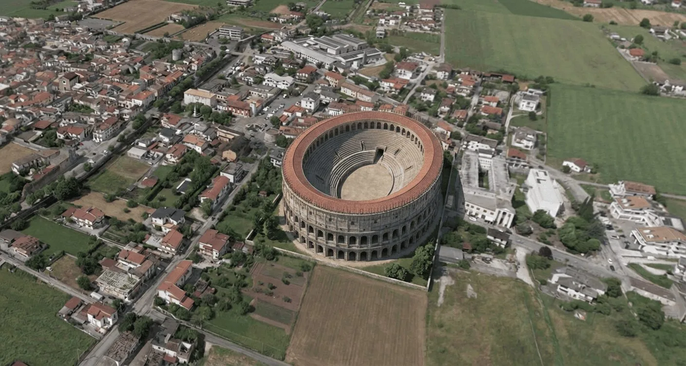 Resti architettonici dell'Anfiteatro