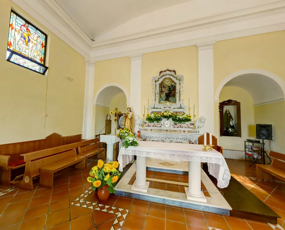 Interno del Santuario