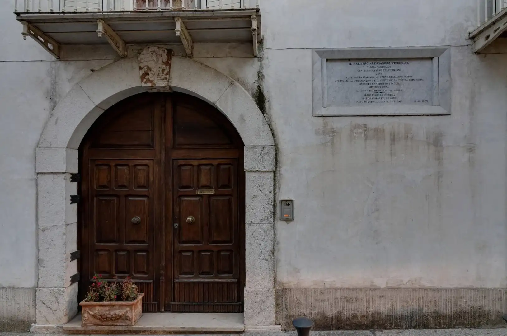 Casa natale di Alessandro Vessella ad Alife